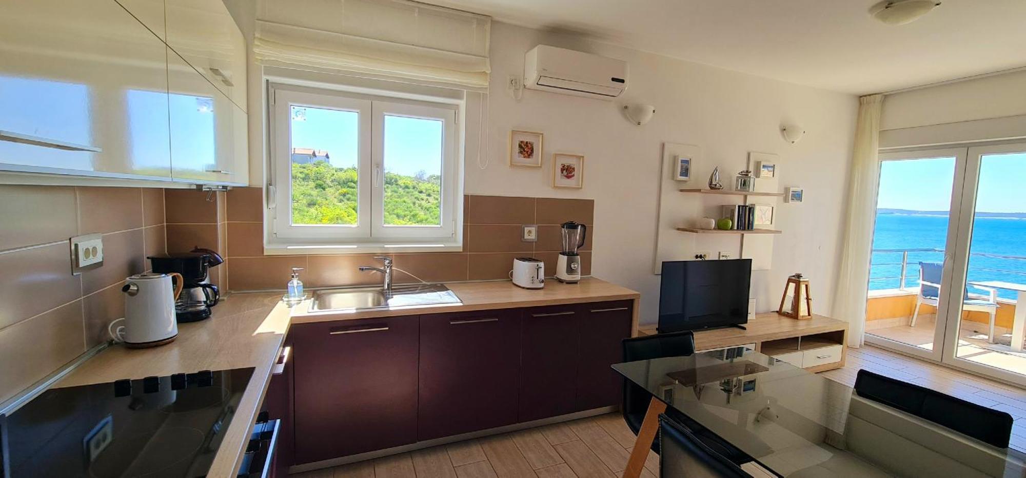 Apartments Nicolas - Beach & Sea 10M Away - Amazing Sea View! Rtina Luaran gambar