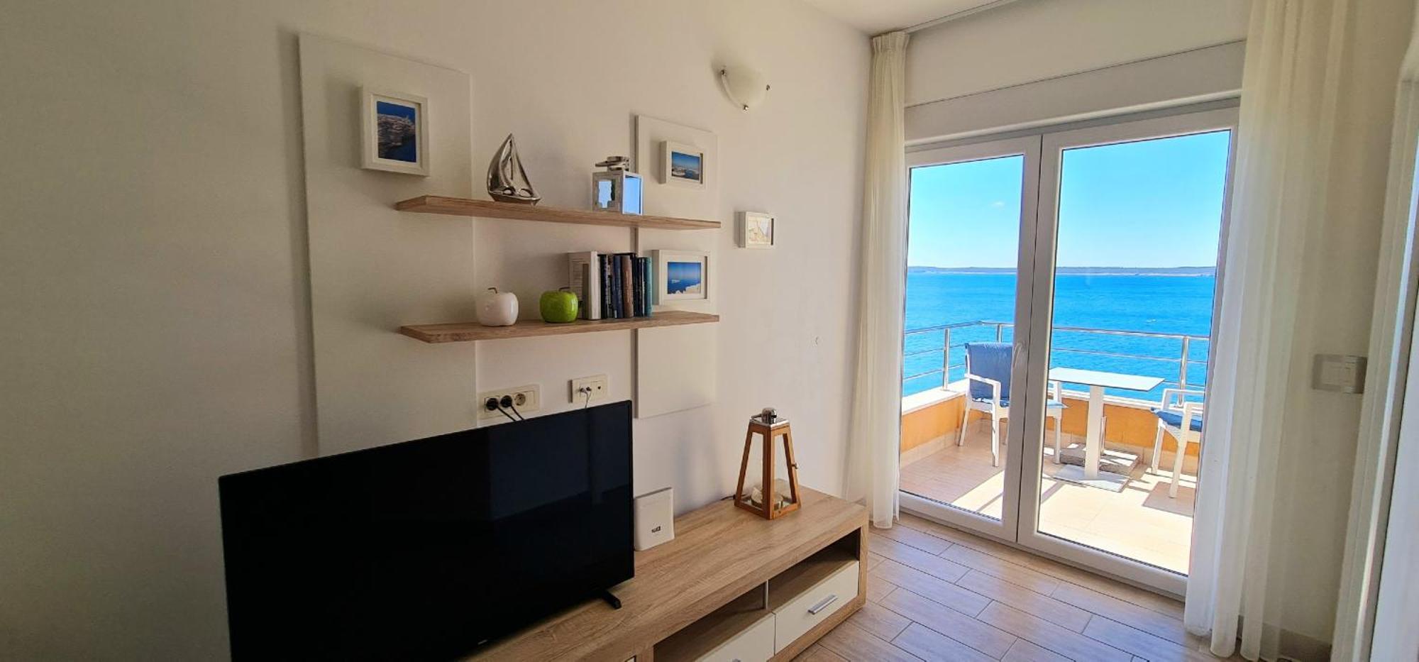 Apartments Nicolas - Beach & Sea 10M Away - Amazing Sea View! Rtina Luaran gambar